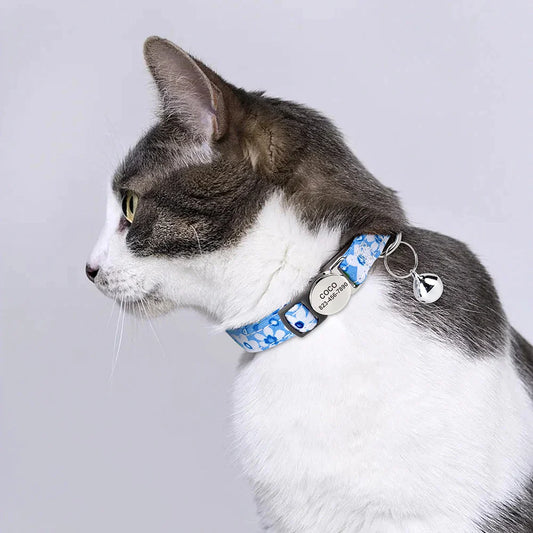 Anpassbares Halsband für Katzen